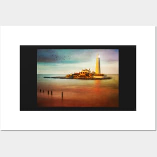 St Marys Lighthouse Posters and Art